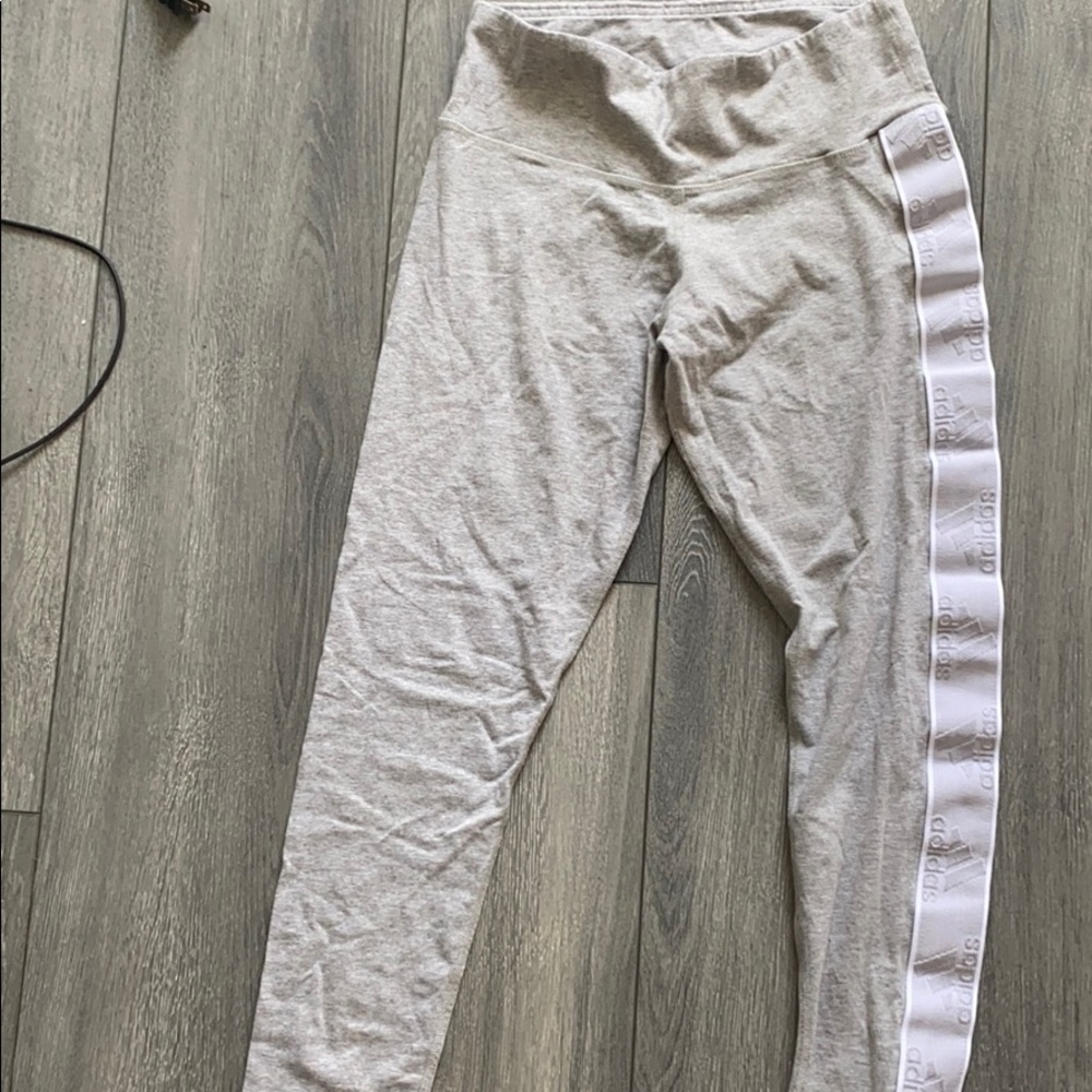 Grey Adidas Leggings